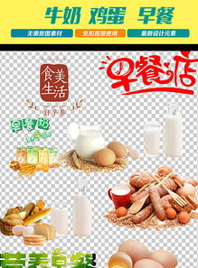 牛奶鸡蛋元气早餐 营养、搭配与设计灵感指南
