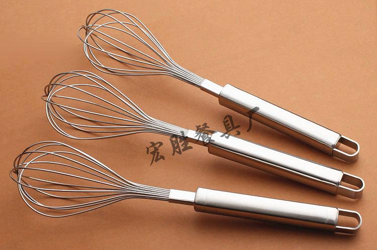 优质不锈钢方柄加厚 鸡蛋搅拌器搅蛋器手动打蛋器工厂直销 产品介绍